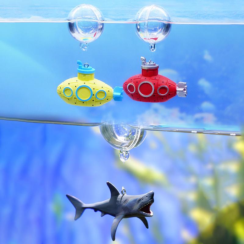 인기 있는 떠다니는 상어 수중 장식품, 조절 가능한 무 - Aquarium Fish Popular 리뷰 및 가격
