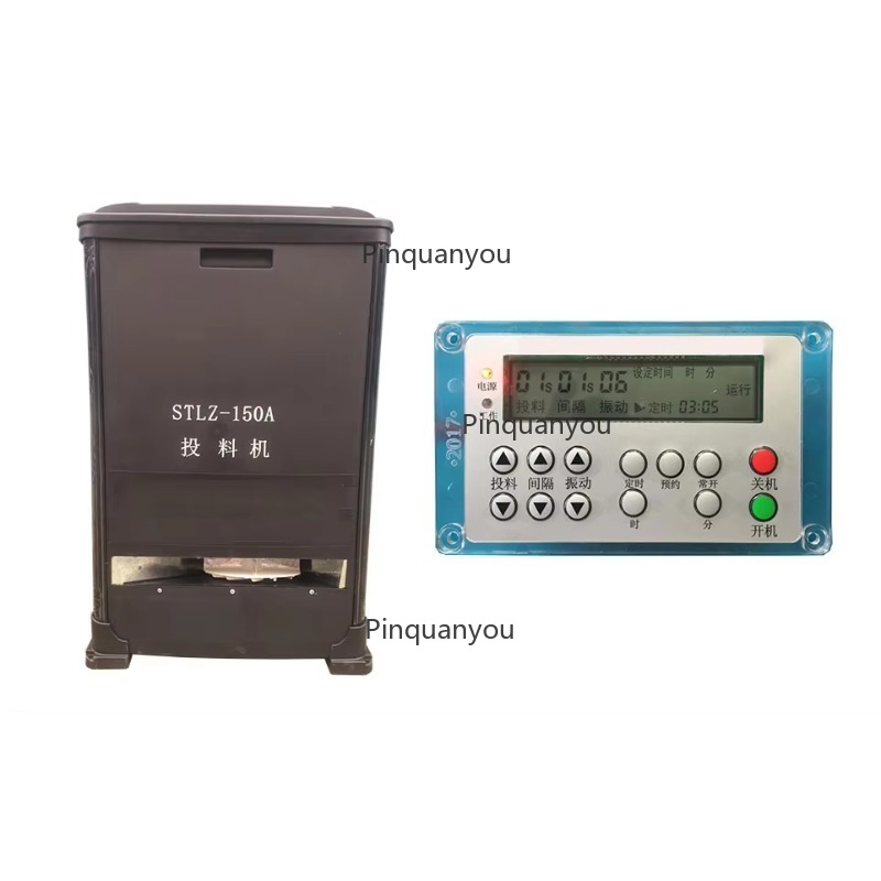 220V 전기 자동 새우 먹이기 기계 블랙 소형 인기  - Aquarium Fish Popular 리뷰 및 가격
