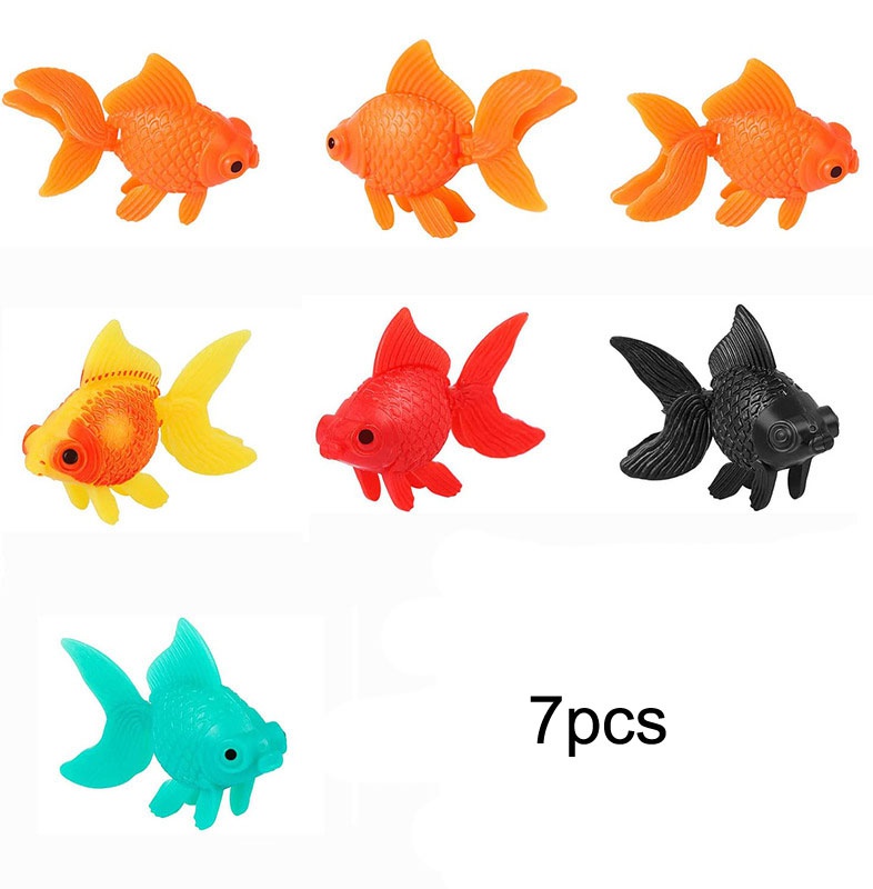 7 조각 인공 물고기 물고기 그릇 탱크 수족관 장식 이 - Aquarium Fish Goldfish 리뷰 및 가격