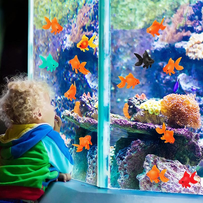 7 조각 인공 물고기 물고기 그릇 탱크 수족관 장식 이 - Aquarium Fish Goldfish 리뷰 및 가격