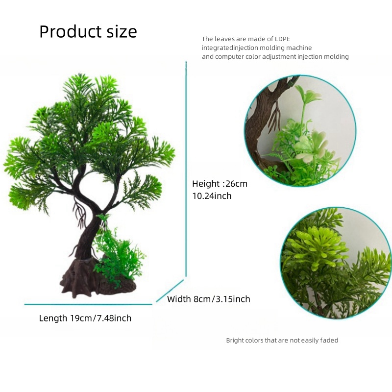 어항 DIY 인공 수족관 장식 식물, 나무 장식, 수생 - Aquarium Fish For Sale Online 리뷰 및 가격