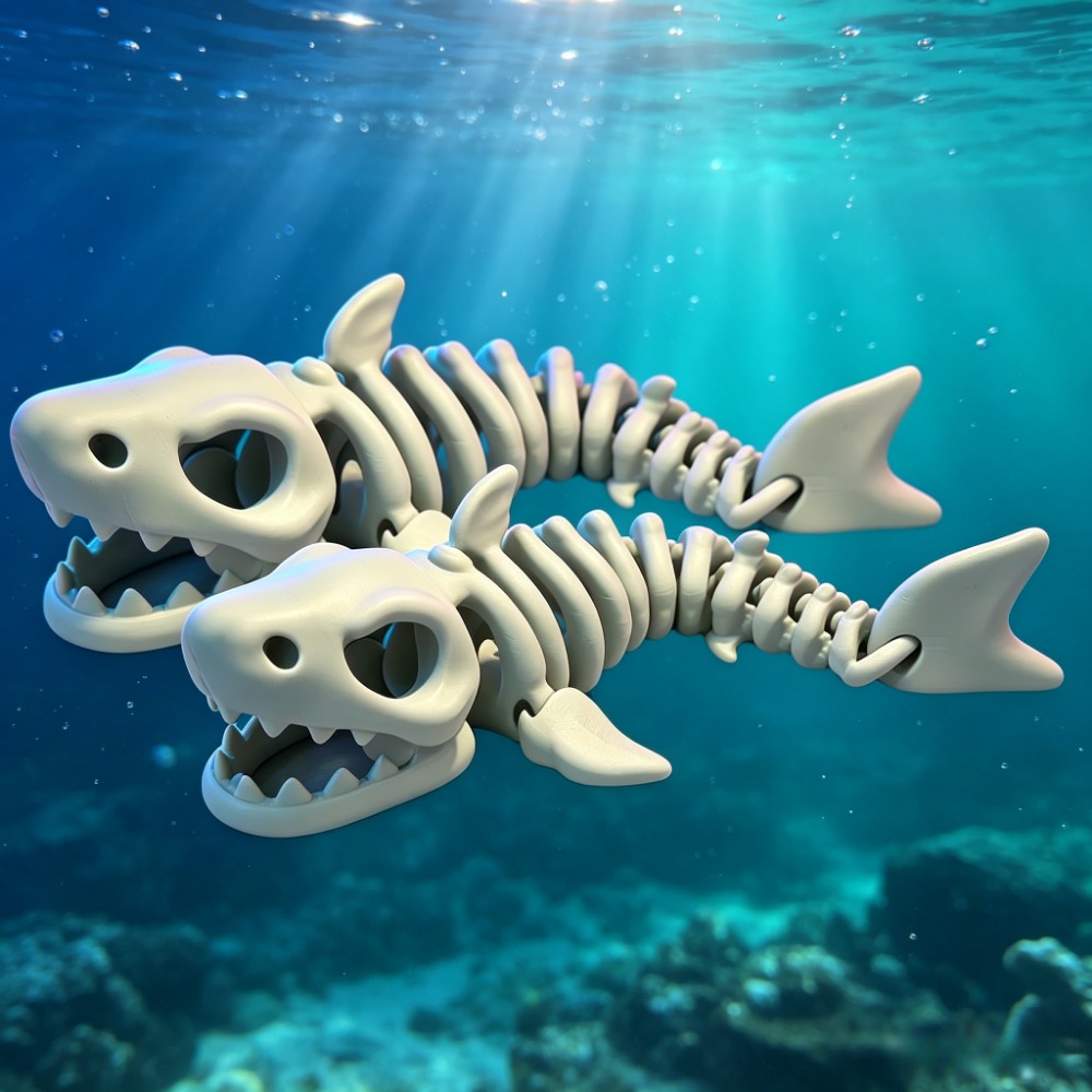 상어 뼈대 수족관 장식품 관절형 장식품 파충류 어항 풍 - Aquarium Fish For Sale Online 리뷰 및 가격
