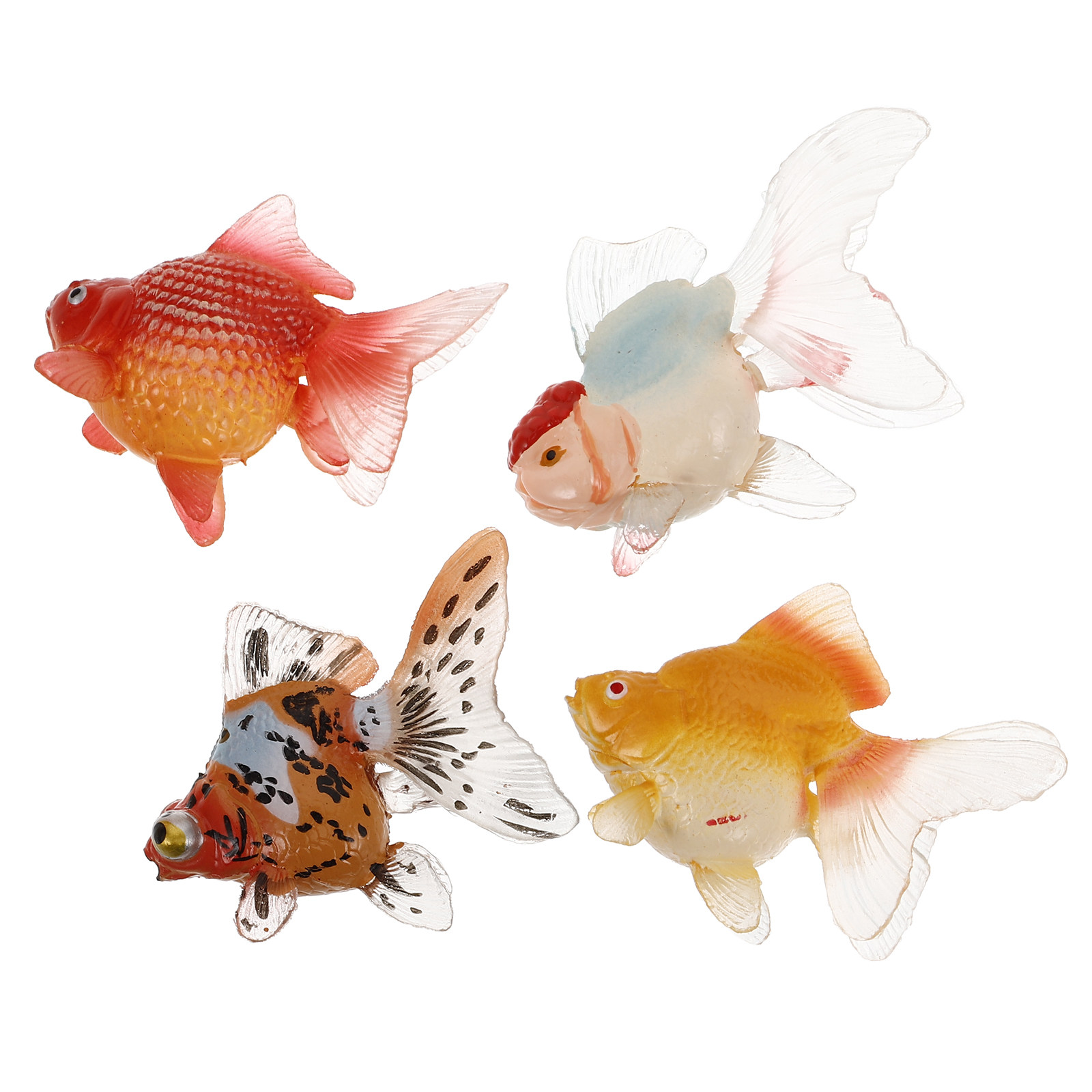 4개입 사실적인 수족관 장식용 인조 잉어, 담수/해수  - Aquarium Fish Koi 리뷰 및 가격
