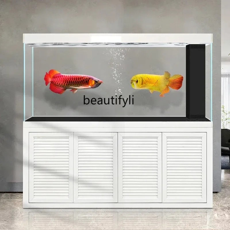 새로운 초대형 사무실 알루미늄 어항 거실 가정용 초백색 - Live Fish Aquarium 리뷰 및 가격