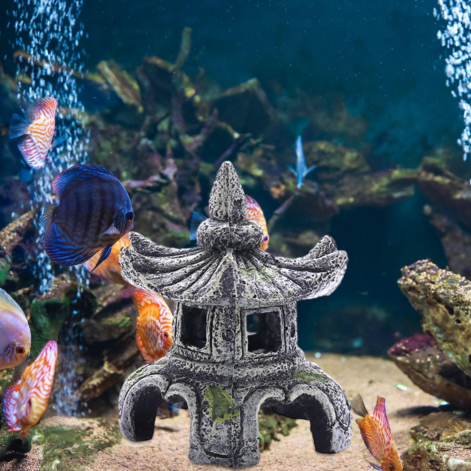 수족관 장식 수족관 액세서리 탱크 장식 돌 램프 애완  - Aquarium Fish For Sale Online 리뷰 및 가격