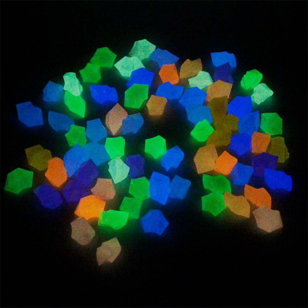 100pcs 14*11mm 어두운 조약돌 야외 장식용  - Aquarium Fish Guppy 리뷰 및 가격