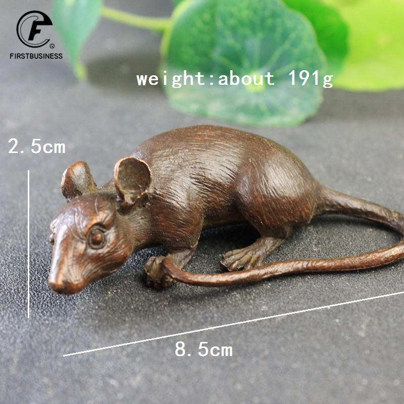 무거운 황동 큰 쥐 마우스 인형 동물 동상 홈 데스크탑 - Aquarium Fish For Sale Online 리뷰 및 가격