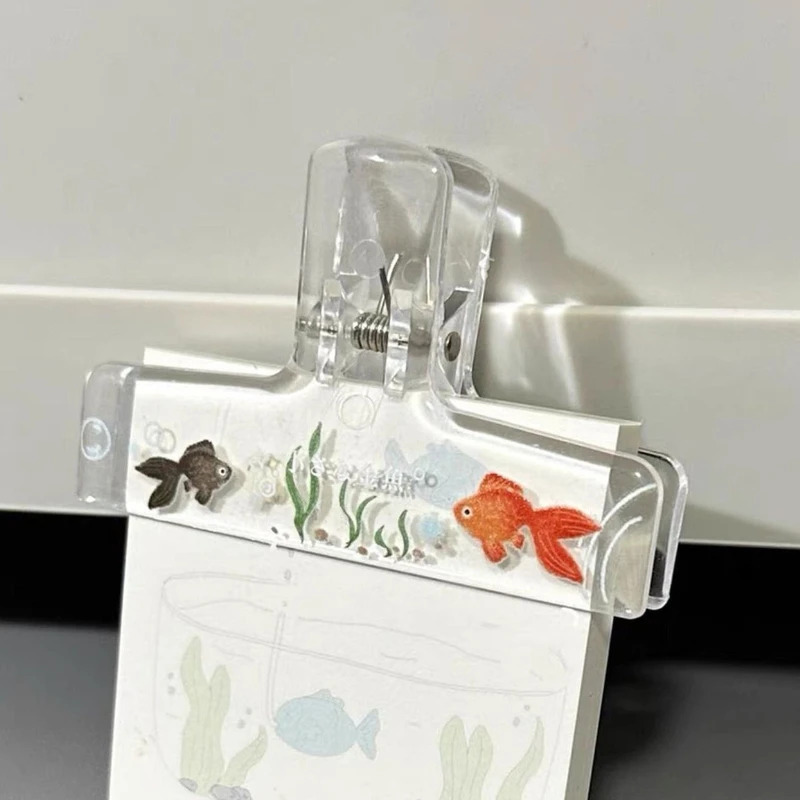 1PC 투명 아크릴 금붕어 바인더 클립, 미끄럼 방지  - Aquarium Fish Goldfish 리뷰 및 가격