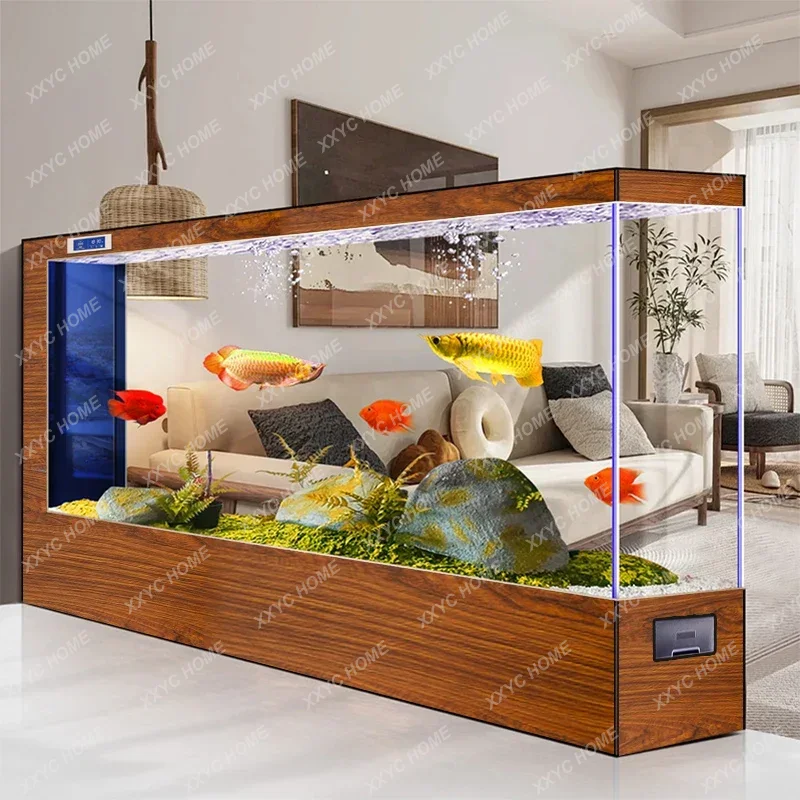 WWSuper 대형 천장까지 닿는 어항 거실 회사 호텔 - Live Fish Aquarium 리뷰 및 가격