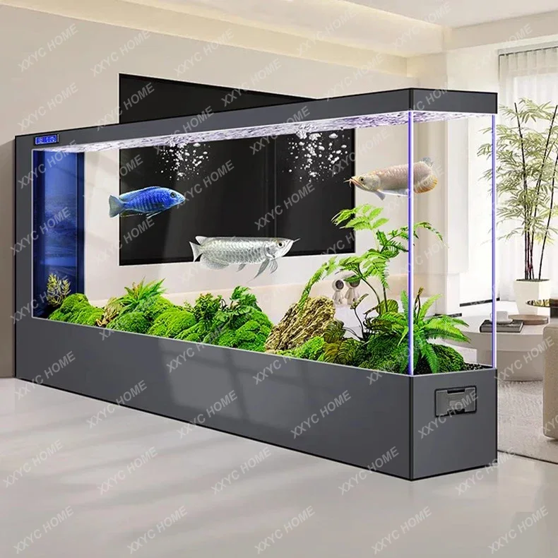 WWSuper 대형 천장까지 닿는 어항 거실 회사 호텔 - Live Fish Aquarium 리뷰 및 가격