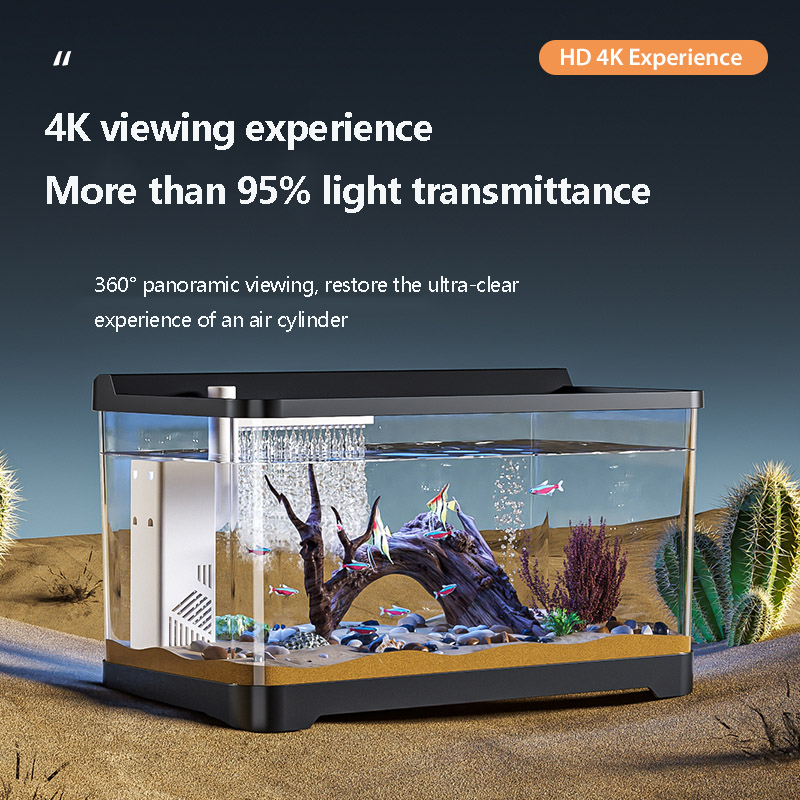 ABS 미니 어항 베타 수족관 스타터 키트, 음소거 수 - Live Fish Aquarium 리뷰 및 가격