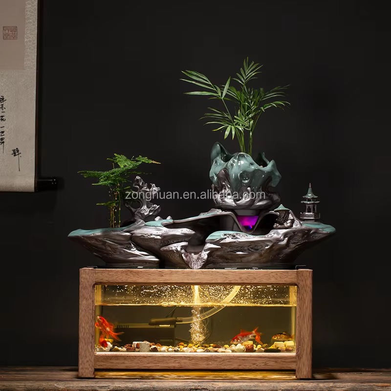 새로운 창의적인 인기 있는 석가산 장식 소품 기타 홈  - Aquarium Fish Popular 리뷰 및 가격