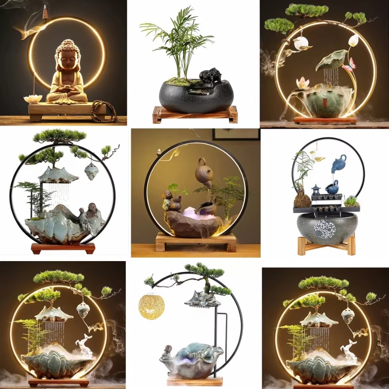 새로운 창의적인 인기 있는 석가산 장식 소품 기타 홈  - Aquarium Fish Popular 리뷰 및 가격