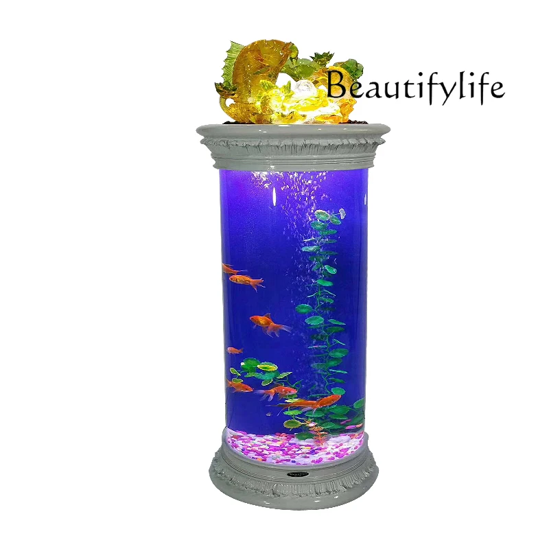 M L 어항 대형 및 중형 수족관 생태적 데스크탑 유리 - Live Fish Aquarium 리뷰 및 가격