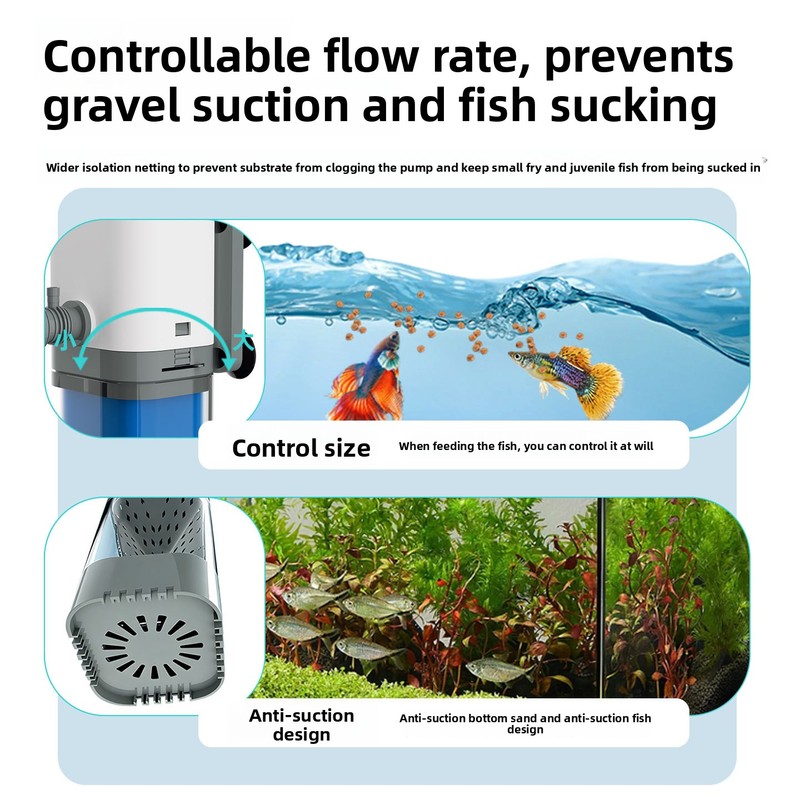 내장형 수족관 필터 – 금붕어를 위한 흡입, 산소 펌프 - Aquarium Fish Goldfish 리뷰 및 가격