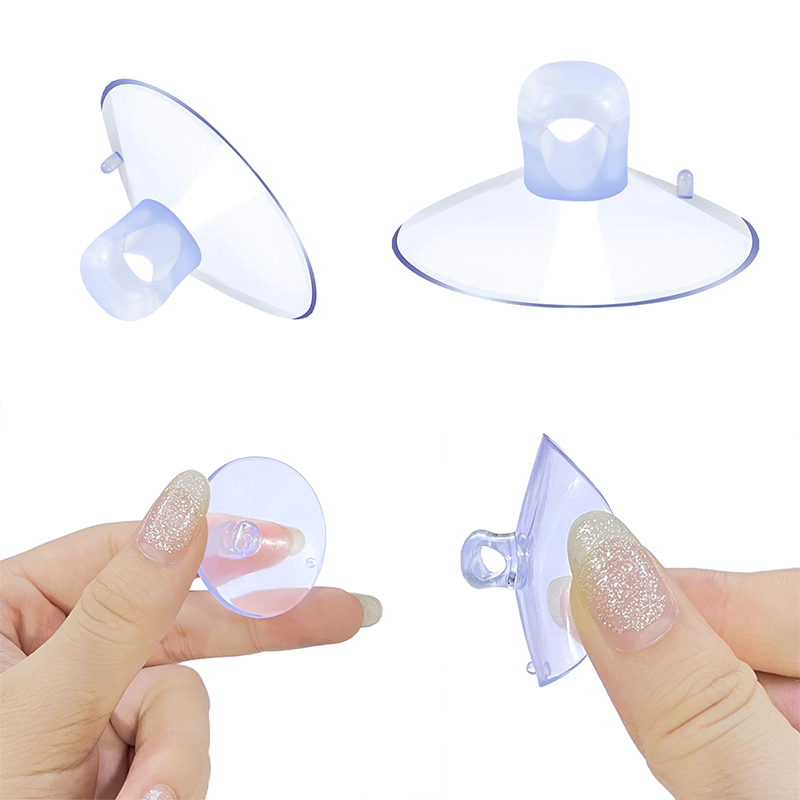 버섯 머리 빨판 PVC 투명 유리 빨판, 구멍 뚫린 투 - Aquarium Fish Guppy 리뷰 및 가격