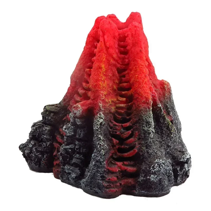 새로운 화산 모양 수족관 장식 산소 펌프 물고기 탱크  - Aquarium Fish For Sale Online 리뷰 및 가격