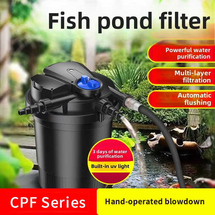 4000L/H 연못 필터, 9w UV 라이트 수처리 어 - Aquarium Fish Koi 리뷰 및 가격