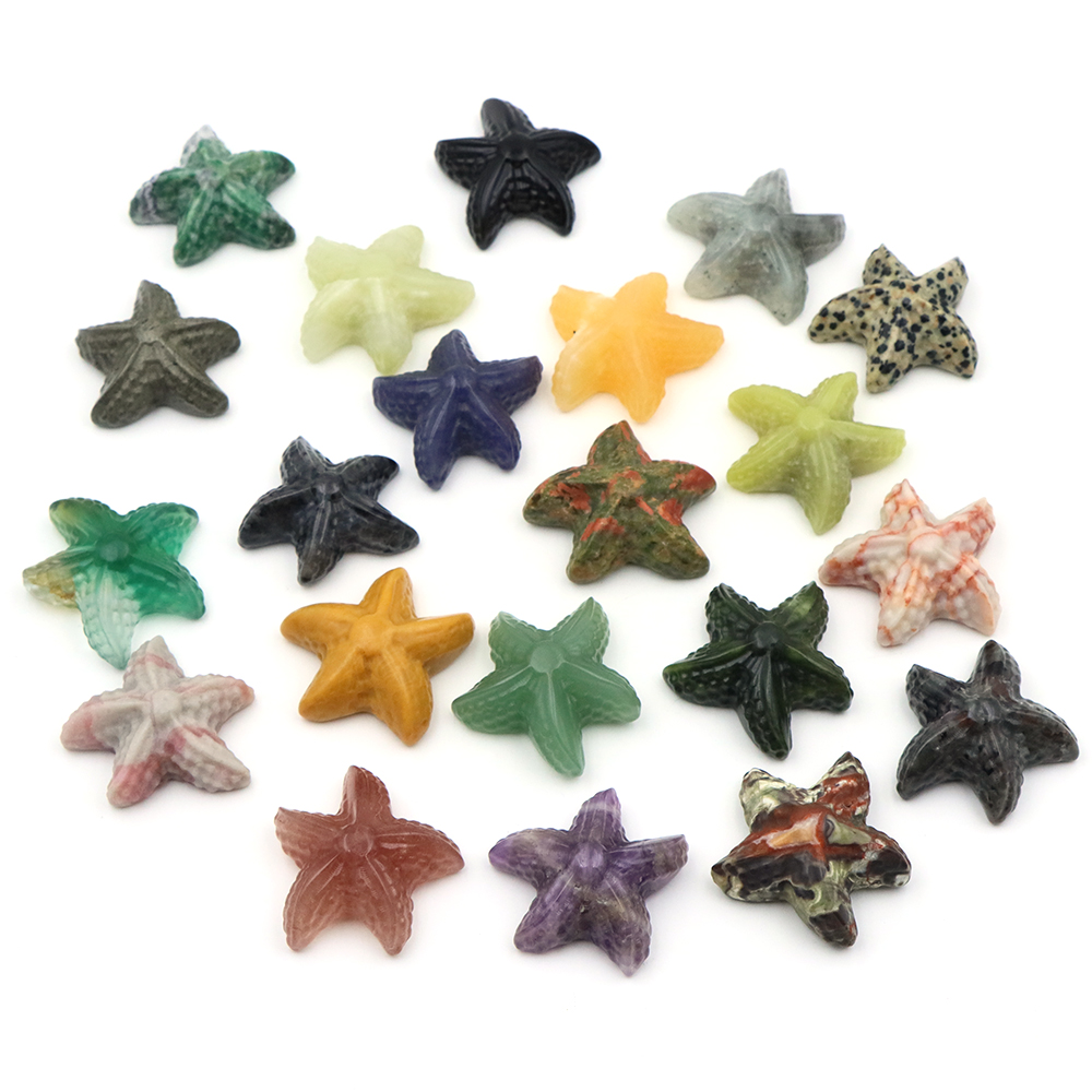 35mm 불가사리 모양 조각상 해양 동물 천연석 치유  - Aquarium Fish Usa 리뷰 및 가격