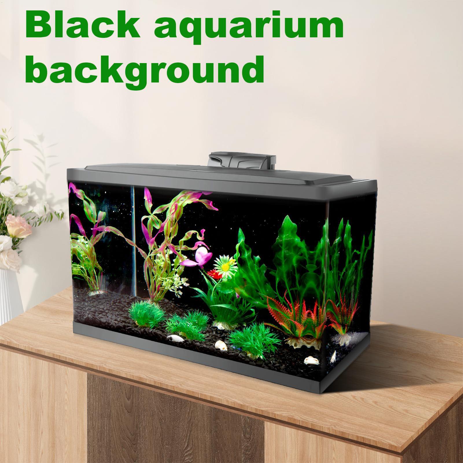 어항 배경 스티커 블랙 어항 배경화면 수족관 포스터 수 - Aquarium Fish Elevator 리뷰 및 가격