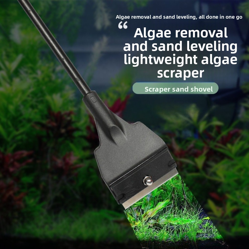 이중 용도 수족관 조류 제거기 탱크 유리 모래 표면용  - Algae Scraper Blade 리뷰 및 가격