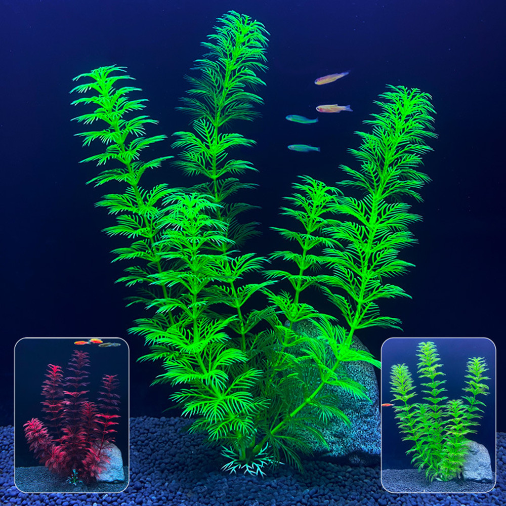 14cm - 30cm 가짜 수족관 식물 플라스틱 잔디  - Aquarium Fish For Sale Online 리뷰 및 가격