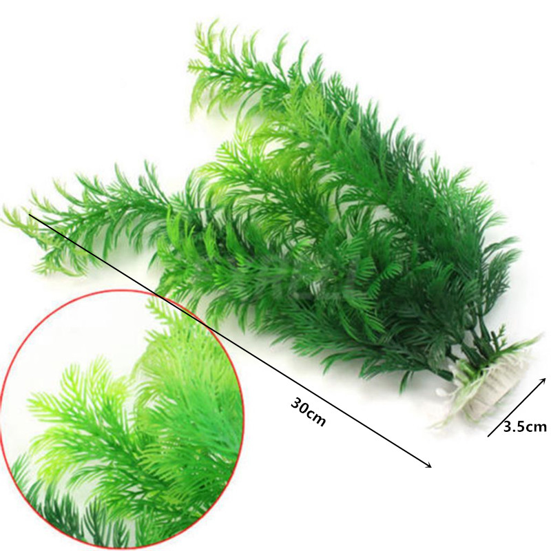 14cm - 30cm 가짜 수족관 식물 플라스틱 잔디  - Aquarium Fish For Sale Online 리뷰 및 가격