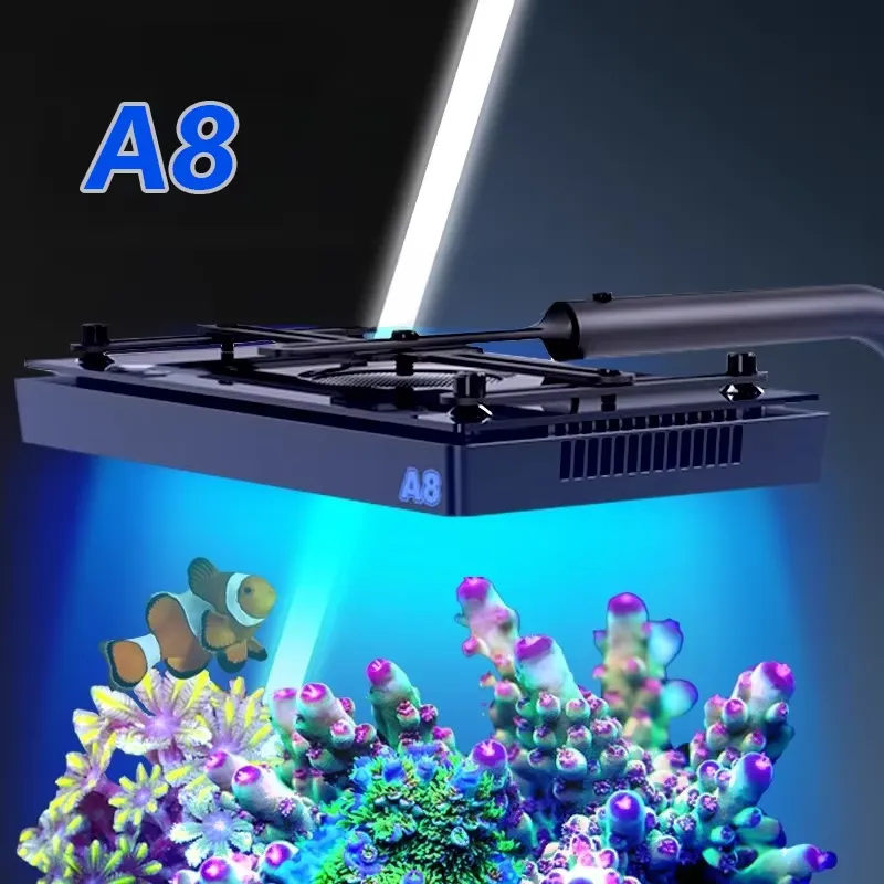 A8SE II Max 블루 240W WiFi 앱 프로그 - Aquarium Fish Usa 리뷰 및 가격